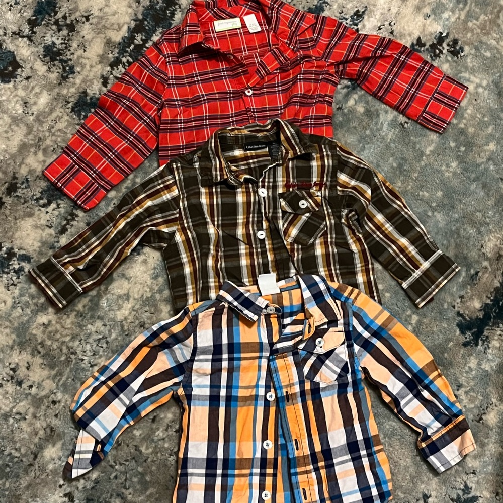 Boys 18 month long sleeve bundle